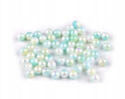  Mermaid Hatású Gyöngyök Menta 6MM 50DB (340575.7)