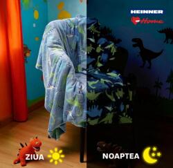 Heinner Patura model fosforescent, Dino, 160x200 (HR-BLKGLOW160-DINO) - typec Patura