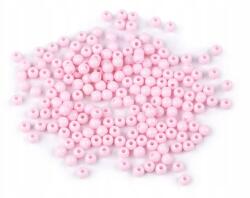 Műanyag Gyöngyök Color Világos Rózsaszín 4MM 100DB (340505.2)