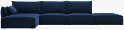 Micadoni Coltar modular Kaelle 364x171 cm 5 locuri tapiterie catifea (MH151)