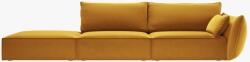 Micadoni Canapea modulara Kaelle 4 locuri 264 cm cu lounge tapiterie catifea (MH149) Canapea