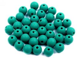  Műanyag Golyók Matt Zöld Smaragd 8MM