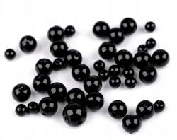  Glance Műanyag Gyöngyök Fekete mix 5-10MM 30DB (200810.F75)