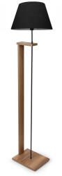 FDY Lampa De Podea Zinnya Negru-Stejar 38x150 cm