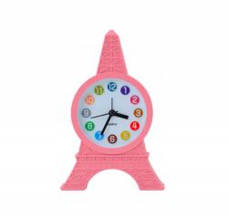 Kurren Ébresztőóra Gyerekeknek Hangos Riasztás Rózsaszín Eiffel Torony (7056)