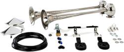 Beam Set de doua semnale pneumatice cu kit de montare si electrovalva 24V, otel inoxidabil, 62 si 67 cm, cu capace (15A4026570FR20)