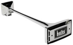 HADLEY Semnal pneumatic, claxon otel cu finisaj cromat, dreptunghiular, 66cm (H00978ECE)