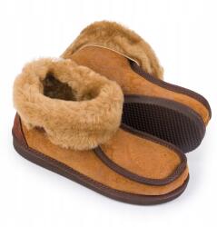 IRE SHOES Magas szárú bambusz Női Bőr Meleg Papucs Ajándék Nagymama Napjára (BWG2213F/21-053- 38)