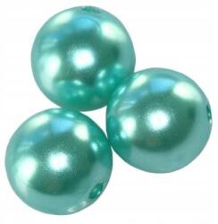  Műanyag Gyöngyök Akvamarin 8MM 40DB