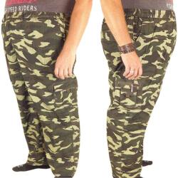 TifanTEX Pantaloni de camuflaj mărimi mari HX880 woodland Iarnă (2454E6)