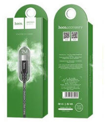 hoco. Micro USB la USB 2.0 2A Cablu de date Hoco Premium H60408 Cabluri USB la Micro USB Lungime 2 Metri Culoare Negru (H60408)