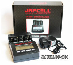 Japcell BC-4001 incarcator de baterii cu 4 canale BC4001 Incarcatoare baterii (BC4001) Incarcator baterii