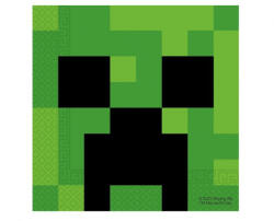 GoDan Set 20 servetele petrecere Minecraft, 33 x 33 cm GD918 Servetele petrecere (GD918)