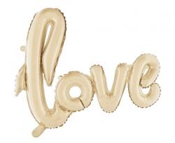 GoDan Balon folie LOVE pentru petreceri, roz auriu 68 cm GD010 Baloane folie (GD010)
