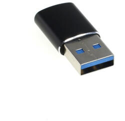 OTB Adaptor OTB Slim compatibil cu USB-A 3.0 mascul la USB Tip-C (USB-C) femelă - Negru ONR004 Adaptoare USB (ONR004)