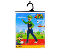 GoDan Costum carnaval Luigi Fancy - Mario , marimea S (4-6 ani) GD1472 Costume bal mascat copii (GD1472) Costum bal mascat copii