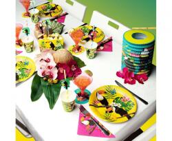 GoDan Set 6 paie de baut, model Tucan, 20cm GD167 Paie de baut petrecere (GD167)