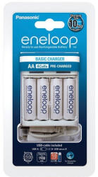 Panasonic Incarcatorul USB Panasonic BQ-CC61USB inclusiv 4 eneloop AA BQ-CC61USB Incarcatoare baterii (BQ-CC61USB) Incarcator baterii