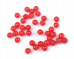 Crackle Műanyag Piros Eper 8MM 20DB (340200.1)