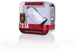 REMAX Duo USB QC 2.1A / 1A încărcător de mașină Premium H009 Încărcătoare auto Culoare Alb (H009)