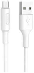 hoco. Soarer X25 cablu de date USB la Micro-USB H100154 Cabluri USB la Micro USB Lungime 1 Metru Culoare Alb (H100154)