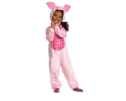 GoDan Costum carnaval Purcelus - Winnie the Pooh pentru copii, marime XXS ( 2 ani) GD1389 Costume bal mascat copii (GD1389) Costum bal mascat copii