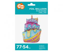 GoDan Balon folie, model tort 77 cm GD092 Baloane folie (GD092)