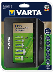 VARTA Incarcator baterie reincarcabila Ni-MH VARTA LCD UNIVERSAL CHARGER PLUS 57688 BLR068 Incarcatoare baterii (BLR068) Incarcator baterii