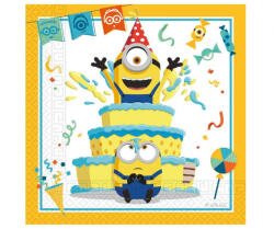 GoDan Set 20 servetele petrecere Minions , 33 x 33 cm GD903 Servetele petrecere (GD903)