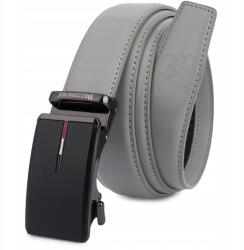 Beltimore Férfi Öv casual öltönynadrághoz, automata, sima Beltimore (A40lightgrey_145)