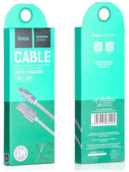hoco. Knitted X2 cablu de date USB la Micro-USB H100170 Cabluri USB la Micro USB Lungime 1 Metru Culoare Gri (H100170)