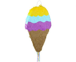 GoDan Piniata inghețata in cornet pentru petreceri 43 x 23 x 7.5 cm GD1895 Pinata petreceri (GD1895)