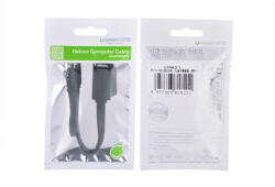 UGREEN Adaptor cablu plat micro-USB tata USB 2.0 mama OTG UG306 Cabluri USB la Micro USB Culoare Negru (UG306)