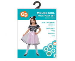 GoDan Costum carnaval Minnie Mouse roz pentru copii, 5-6 ani ( 110/120 cm) GD1138 Costume bal mascat copii (GD1138) Costum bal mascat copii