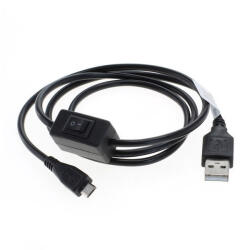 OTB Cablu de încărcare Micro-USB 2.5A cu comutator integrat 1M ON4899 Cabluri USB la Micro USB (ON4899)