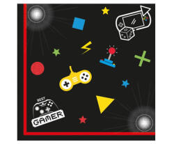 GoDan Set 20 servetele petrecere Gaming Party , 33 x 33 cm GD910 Servetele petrecere (GD910)