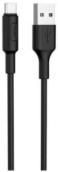 hoco. Soarer X25 cablu de date USB la Type-C H100155 Cabluri USB la USB C Lungime 1 Metru Culoare Negru (H100155)