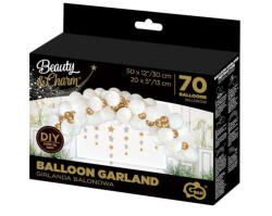 GoDan Arcada baloane B&C alb auriu 70 buc GD344 Arcade si seturi de baloane (GD344)