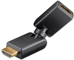 Goobay Adaptor HDMI goobay 180°, placat cu aur (4K @ 60 Hz), înclinat ONR0160 Cabluri HDMI (ONR0160)