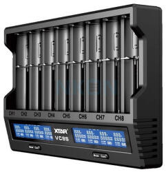 XTAR VC8S incarcator baterii USB NKR055 Incarcatoare baterii (NKR055) Incarcator baterii