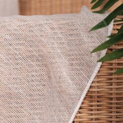  Függöny Háló Bukle Ólom Dalida 300cm fehér-bézs (Firanka metrażowa)