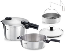 Fissler Vitaquick Premium Oale sub Presiune Set Quattro 8lt și 4lt (602-810-11-090/0)
