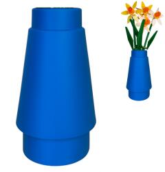 3D Forge Váza Lego Icons Botanical virágokhoz és füvekhez, kék Brick (BRICK_BLUE)