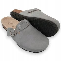 IRE SHOES Női bőr flip-flop papucs puha nubukból, profilozott talpbetéttel 36-os (KLDFusbet25-244)