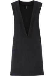 Bonprix Fekete Kötött MELLÉNY__32/34