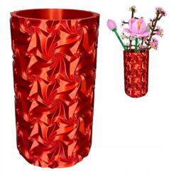 3D Forge Vorta -Piros virágváza, Lego Icons Botanicals, szárított kompozíciók (VORTA)