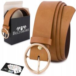 Beltimore Női bőr öv camel bőr ruha nadrághoz nat 3, 5cm Beltimore (B86_105)