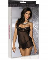 BSL Lingerie Női Erotikus Fehérnemű Szexi Mellkihangsúlyozó Hálóing Tanga (sexy koszulka nocna)