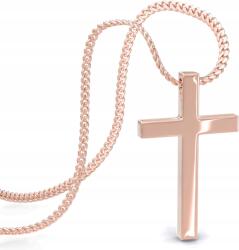 Serasar Női nyaklánc 316L sebészeti acélból [Hope] Rózsaszín arany (S036)