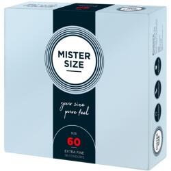 MISTER SIZE Condoms óvszerek 60mm-es mérethez 36 db (4260605480157)